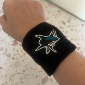 Wrist Band with San Jose Sharks Logo